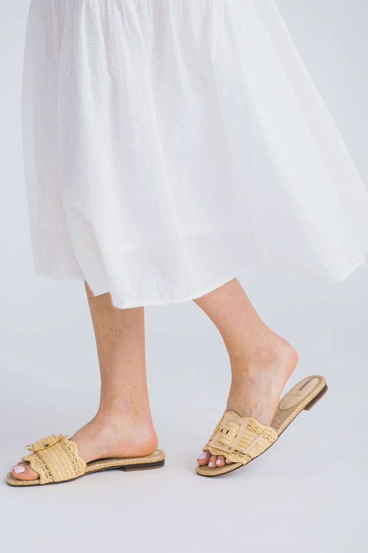 Sam Edelman Bambi Buckle Slides | Social Threads