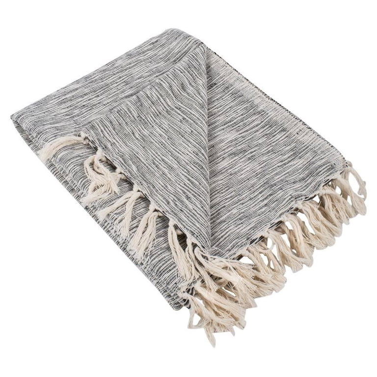 Black Variegated Throw | Walmart (US)