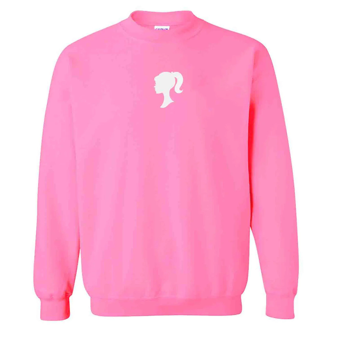 'Doll Silhouette' Crewneck Sweatshirt | United Monograms