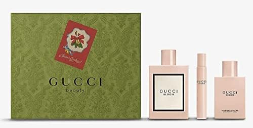 Gucci Bloom for Women 3 Piece Set Includes: 3.3 oz Eau de Parfum Spray + 3.3 oz Body Lotion + 0.2... | Amazon (US)