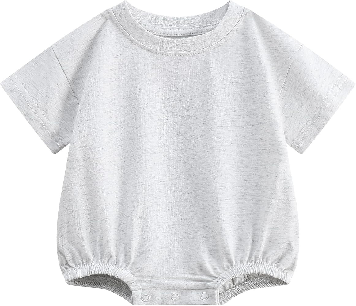 Bafeicao Baby Boy Girl Bubble Romper Infant Toddler T-Shirt Bodysuit | Amazon (US)