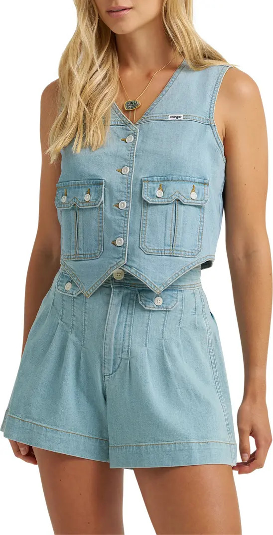 Western Denim Vest | Nordstrom