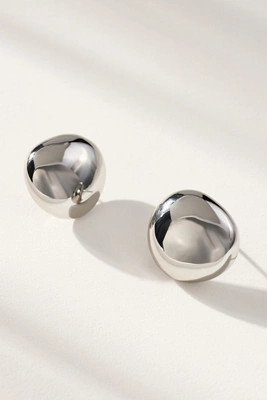 Ettika Polished Pebble Stud Earrings | Anthropologie (US)