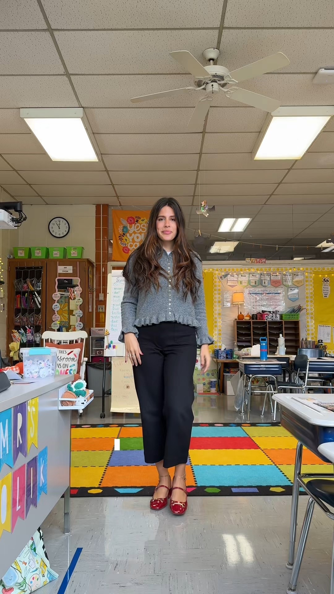 Teacher outfit of the day!! Love these shoes- such a fun pop of color! Sweater is $49 from Zara but I linked a few other options since I can link it! 

#LTKFindsUnder100 #LTKWorkwear #LTKStyleTip