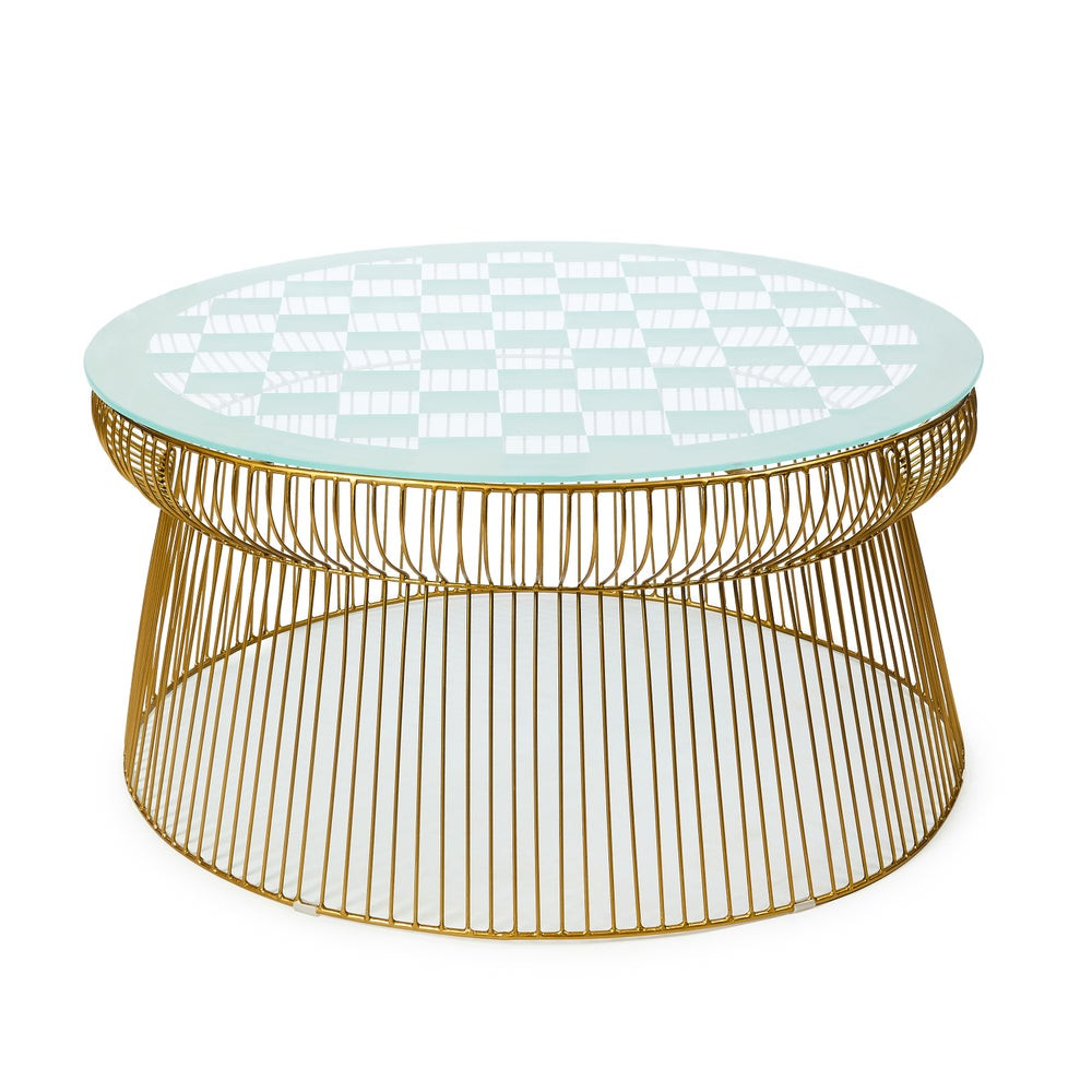 Gambit Wire Coffee Table | MacKenzie-Childs