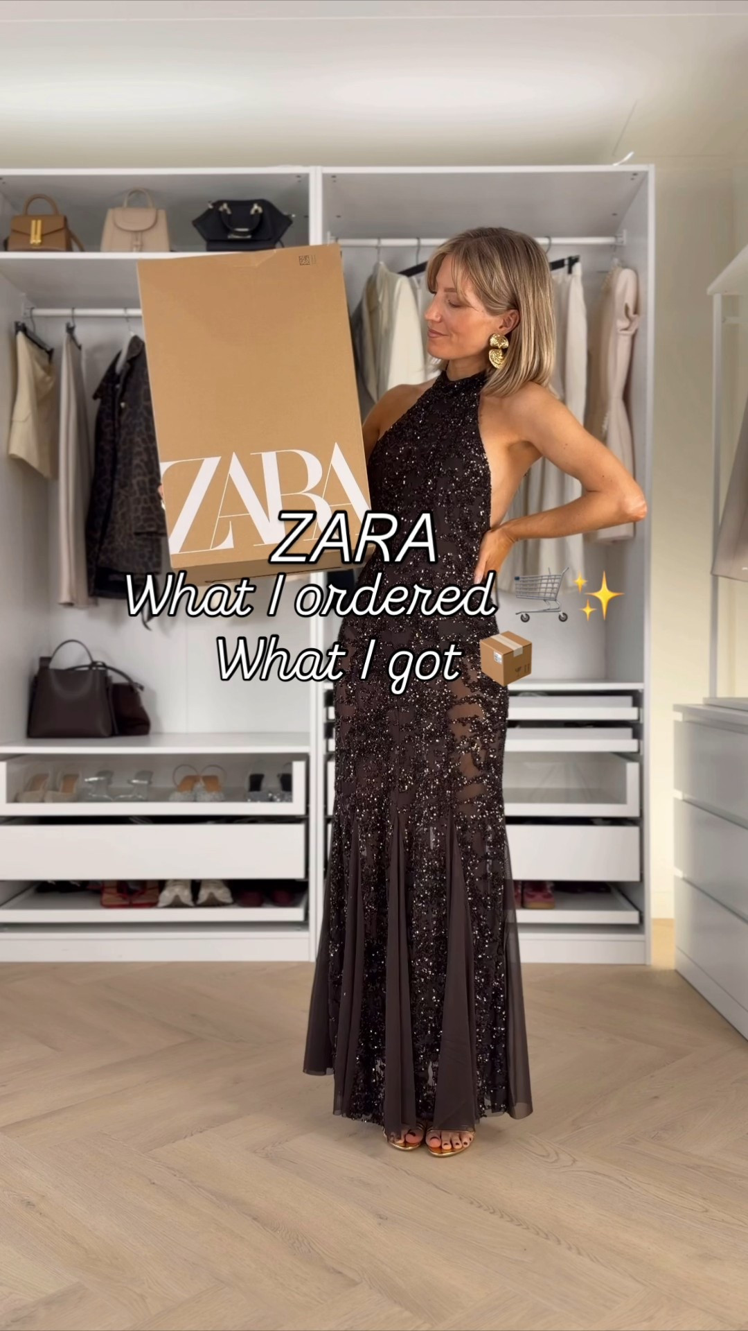 ZARA haul but make it realistic ✨
had this video for a while I’m so sorry the dresses are sold out! Been catching up with work since my daughter is sick. 

Outfit 1️⃣: dress XS
Outfit 2️⃣: skort 32, cardigan XS-S, blouse XS, coat S
Outfit 3️⃣: dress XS
Outfit 4️⃣; lace top S, blazer S
Outfit 5️⃣: jumper S, runs a tad small so please do size up, coat S, hat M
Outfit 6️⃣: jumper S, slim fit top XS, trousers XS, leather bomber jackets S (runs small, I’d size up)

Like this post to save it to your favourite folder and come back later to shop.

Keywords:
Zara haul, Zara new in, Zara try on, what I ordered vs what I got, Zara dresses, Zara party dress, Zara evening wear, Zara blazer, Zara knitwear, Zara outfit ideas, fall outfits, winter outfits, capsule wardrobe, neutral outfits, chic outfits, European style, elevated basics, outfit inspiration, fashion haul, Zara styling

#LTKSeasonal #LTKWorkwear #LTKHoliday