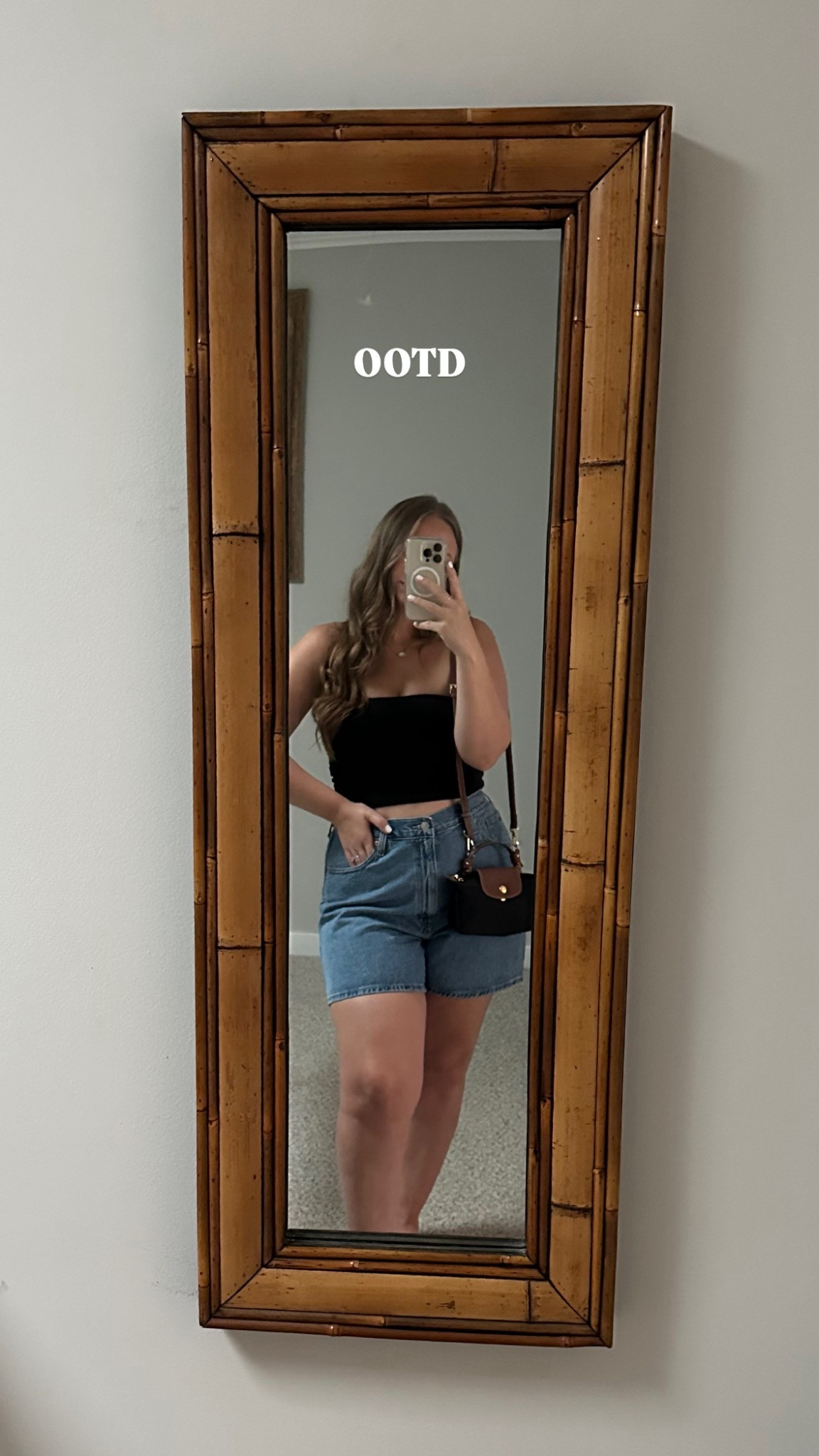 OOTD for a mini midday date to Harbour Town in Hilton Head 🤍

These are my new favorite denim shorts! They hit mid thigh, are perfectly baggy, high waisted, and have an adjustable waist. Hands down best shorts I’ve ever had! Wearing a 32 (sized down one from what the sizing chart recommended).

Also super excited about my new Longchamp bag. She’s small but mighty and totally worth every penny. I added an Amazon strap to make it a crossbody and will be carrying this for the foreseeable future!

#LTKStyleTip