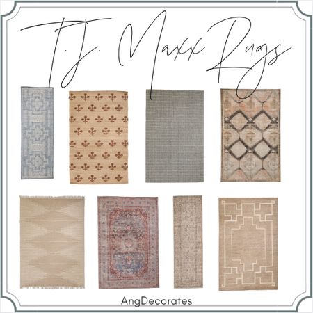 Shop at T.J. Maxx with me! Loving the huge selection of timeless rugs they have right now. 

#LTKhome