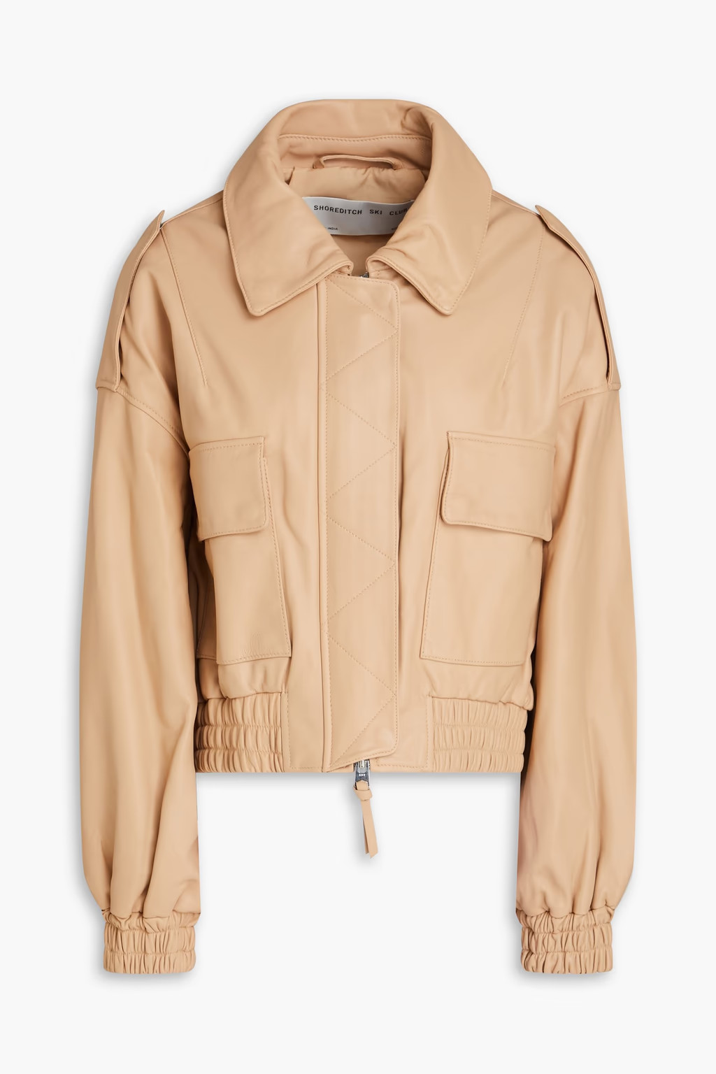 Rhian leather bomber jacket | The Outnet (APAC)