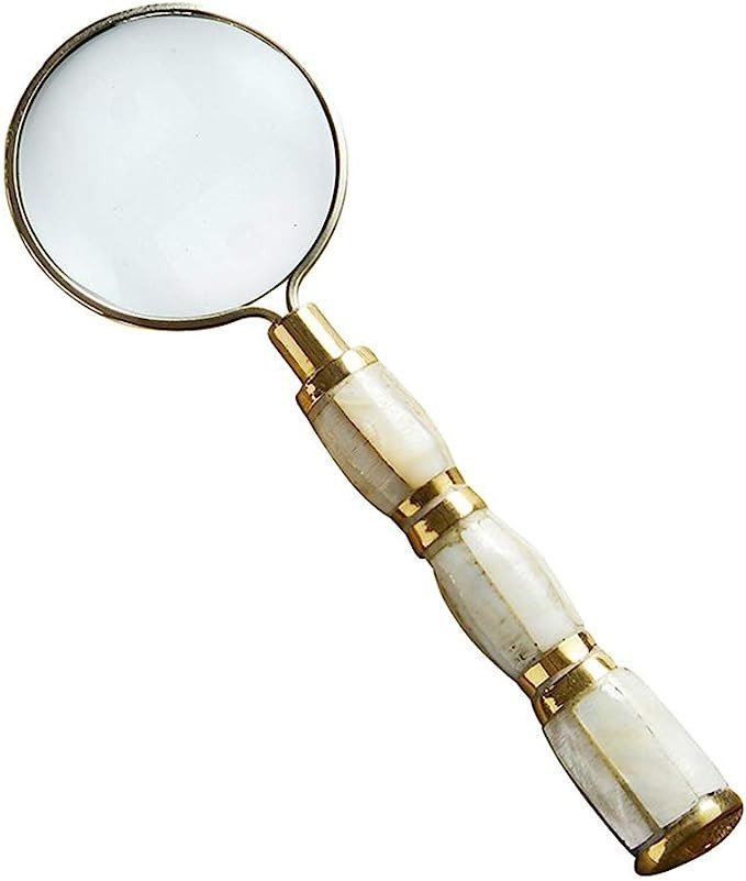 47th & Main Vintage Desk Décor, 1.5 x 4.75-inches, Mini Pearl | Amazon (US)