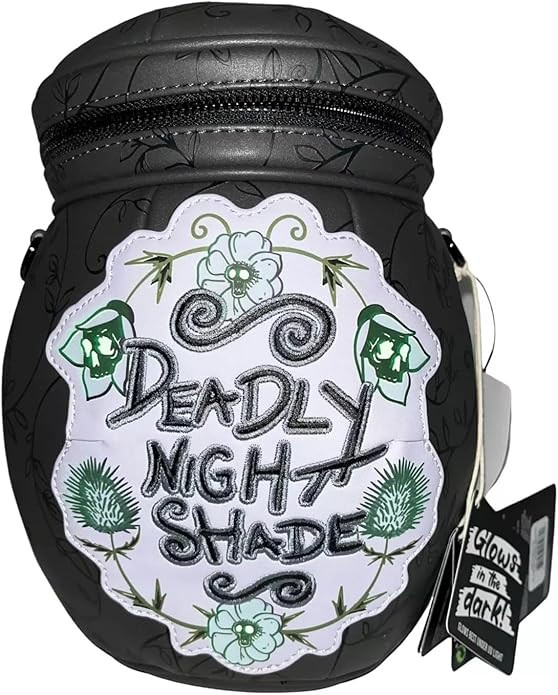 Loungefly Disney Nightmare Before Christmas Sally's Deadly Nightshade GITD Crossbody Bag | Amazon (US)