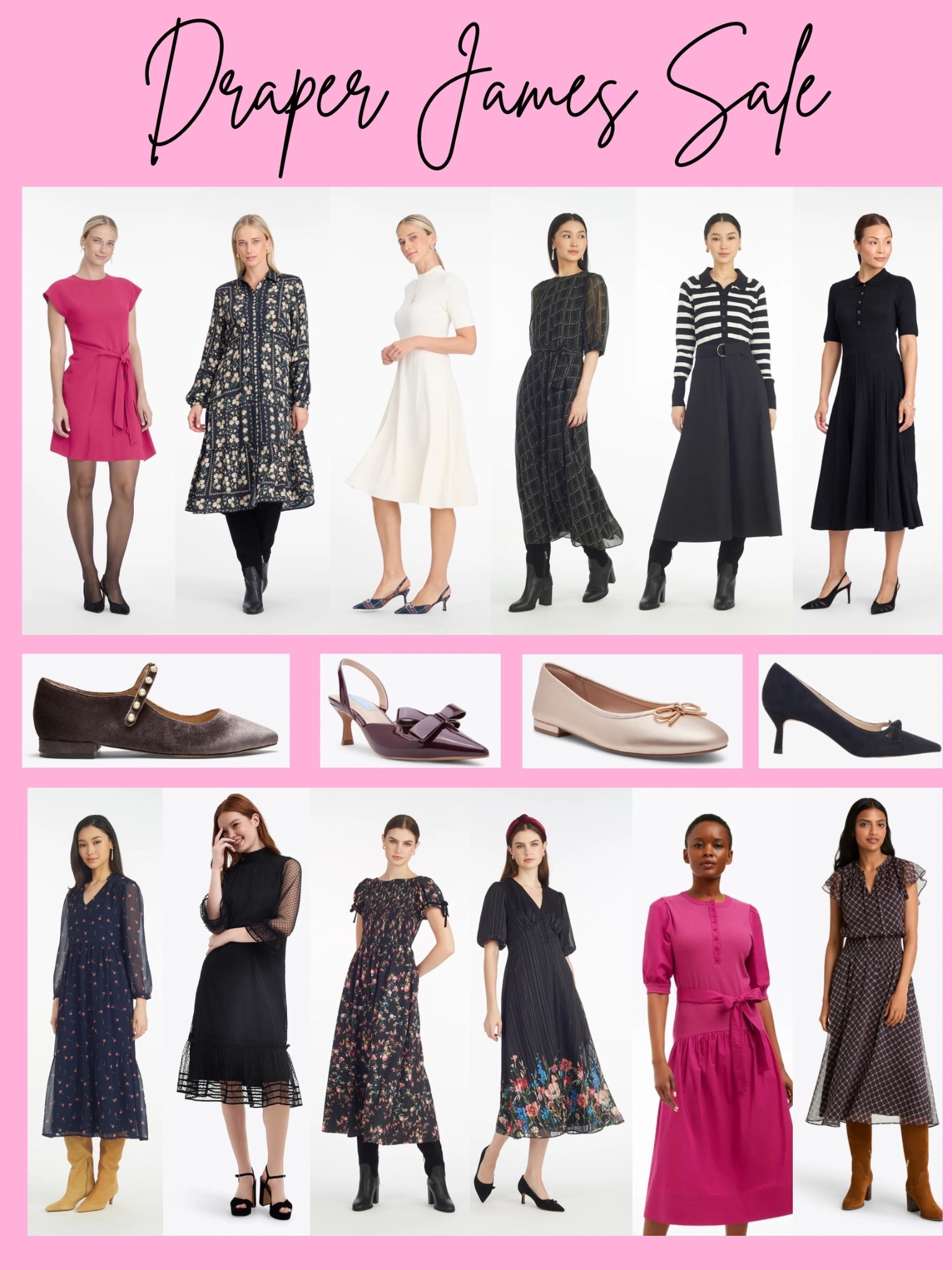 Draper James has an extra 50% off sale prices with code Frosty50. I already have several of the dresses shown here but at these prices had to add a few more to the collection 

#LTKWorkwear #LTKSaleAlert #LTKFindsUnder100