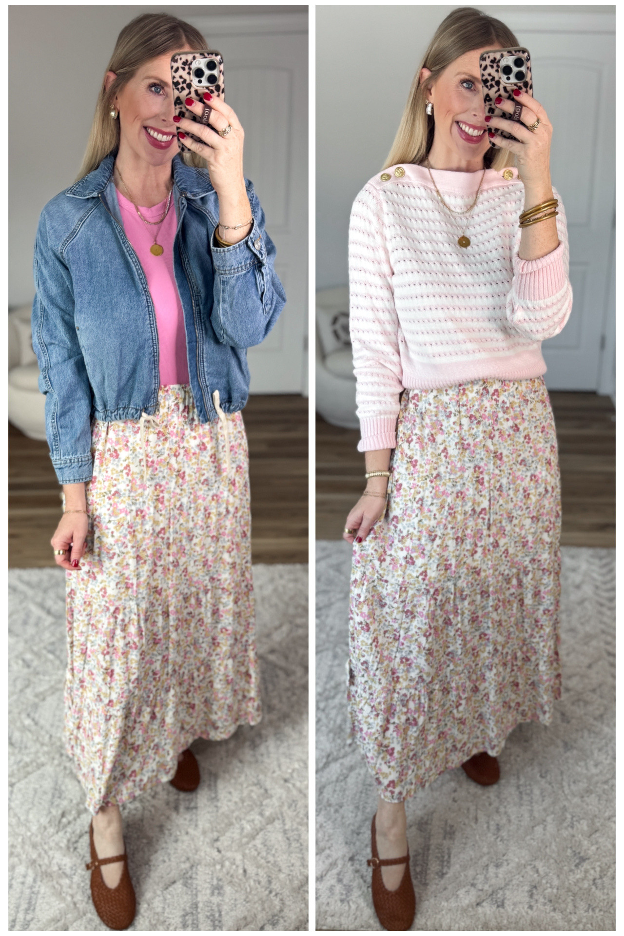 2 ways to style this floral maxi skirt from Walmart! 

#LTKWorkwear #LTKootd