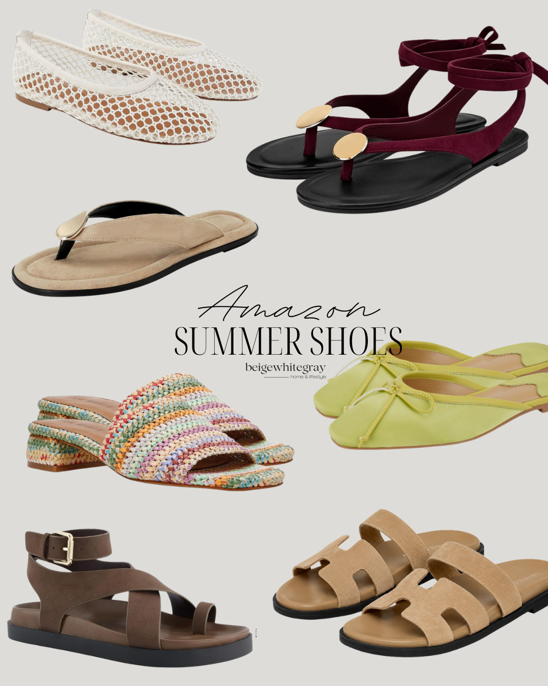 Stylish sandals for your summer adventures!