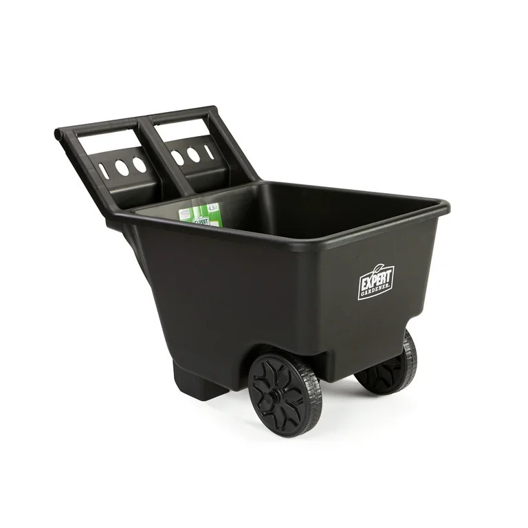 Expert Gardener Yard Cart Outdoor Wheeled Large Capacity 28in Tall | Walmart (US)