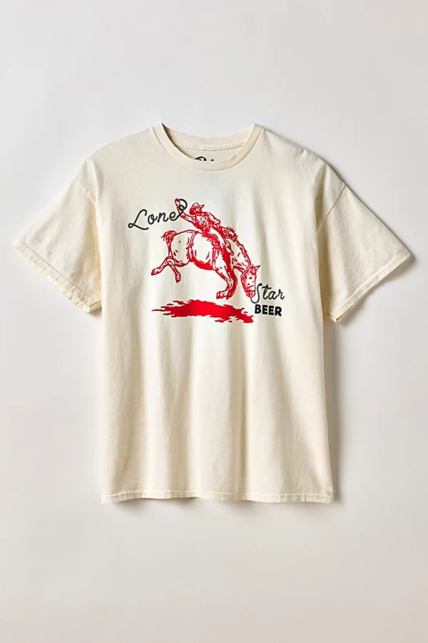 Lone Star Beer Rodeo Graphic Tee | Urban Outfitters (US and RoW)