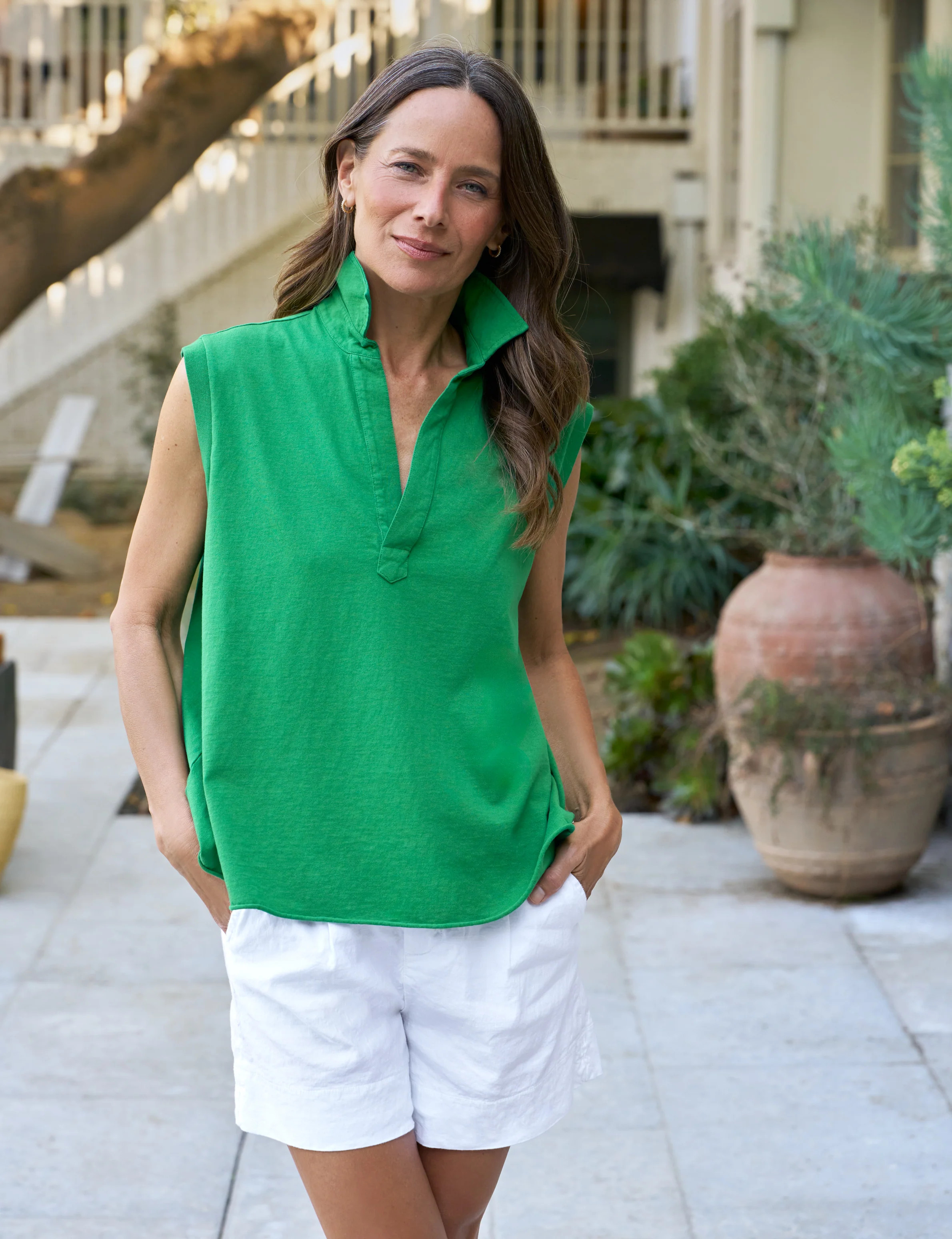 OLIVIA Birdie Green, Vintage Jersey | Frank & Eileen