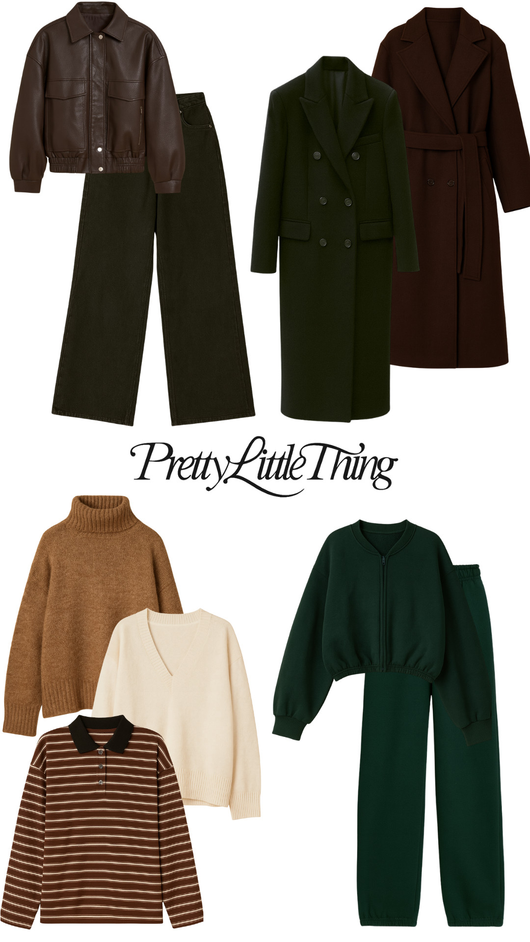 Autumn Outfits, Jumper, Joggers, Jeans, Wool Coat, PrettyLittleThing 

 #LTKuk #LTKautumn #LTKstyletip