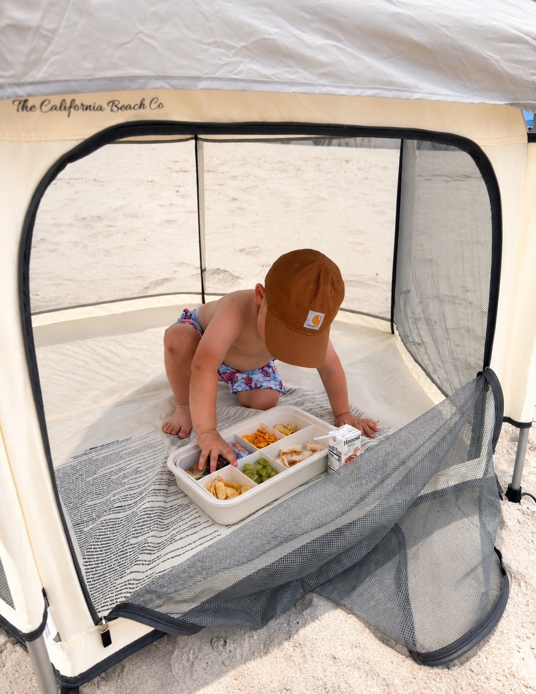 Beach days with toddlers just got 100x easier 🥹 this little beach tent setup kept Maddox shaded, snacking, and happy for HOURS #BeachMom #FamilyVacation #ToddlerMom #BeachEssentials #LTKFamily

#LTKKids #LTKgrwm #LTKootd #LTKdayinmylife