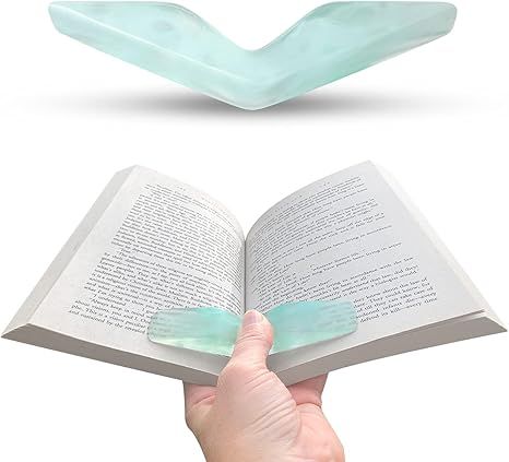 Thumb Book Page Holder Bookmark | Finger Book Holder for Reading in Bed I Hand Made Resin Holders... | Amazon (US)
