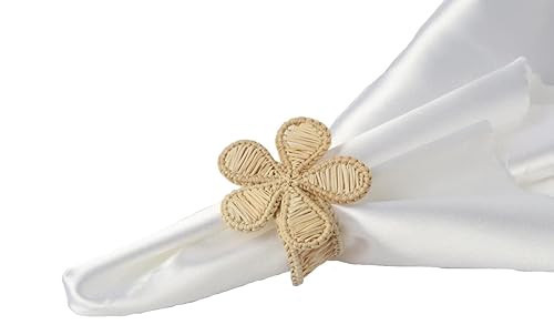 Daisy iraca Raffia Napkin Ring | Amazon (US)