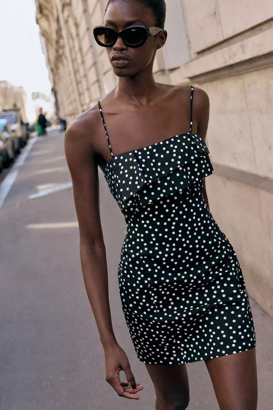 MINI POLKA DOT DRESS | Zara US