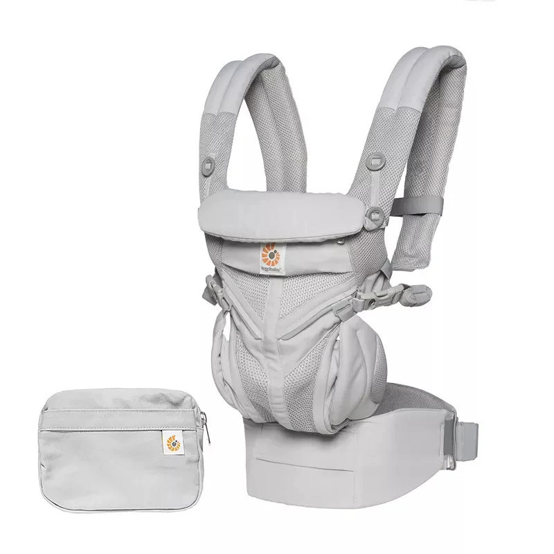 Ergobaby Omni 360 Cool Air Mesh Baby Carrier - Pearl Grey | REBEL (formerly Rebelstork)