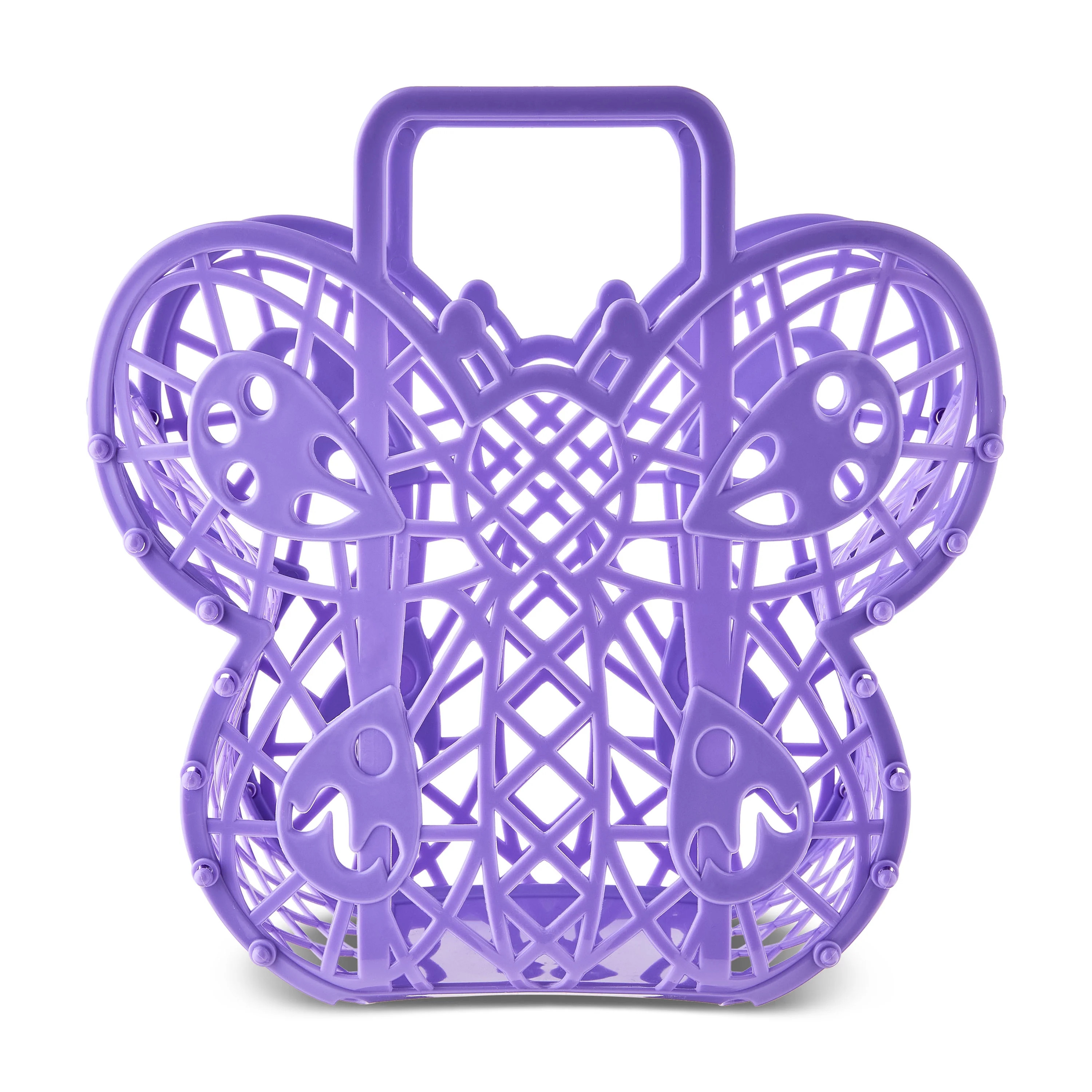 Butterfly Jelly Basket, Purple, 9" x 9", Easter by Way To Celebrate | Walmart (US)