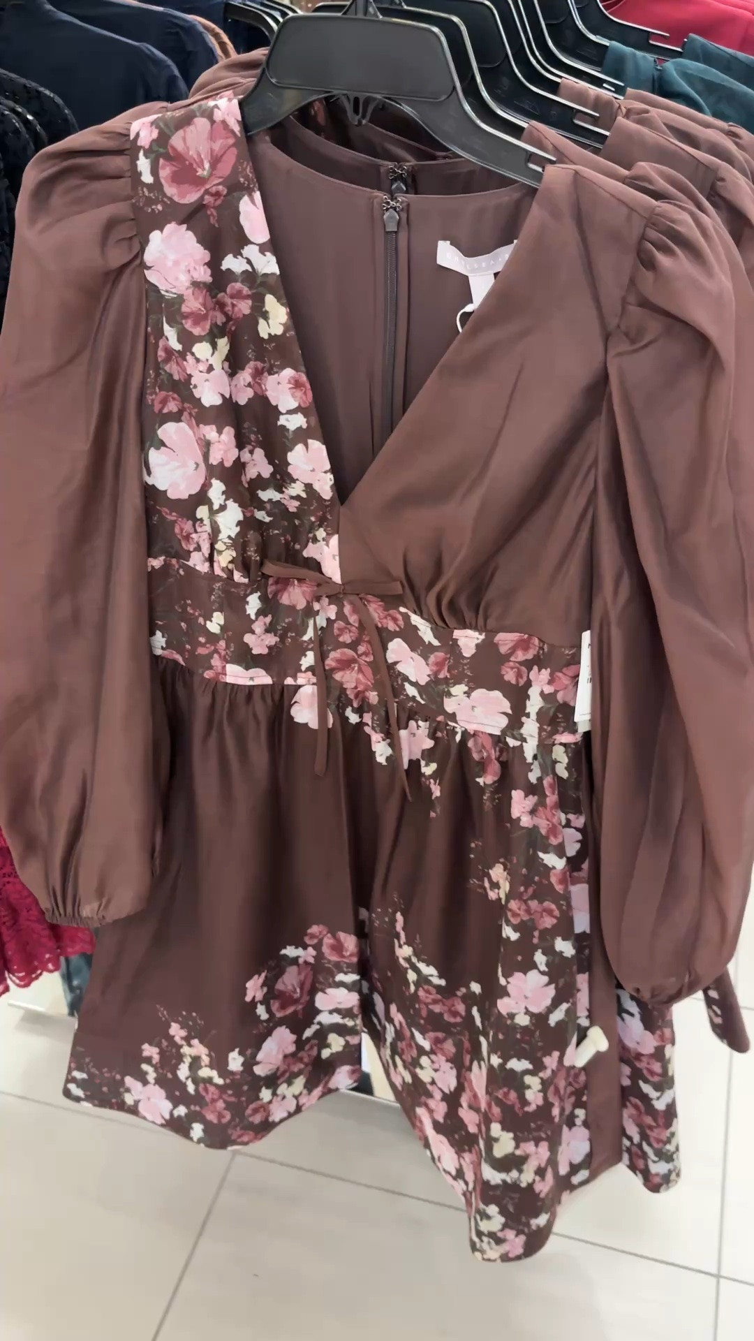 Chelsea28 Long Sleeve Minidress under $100!