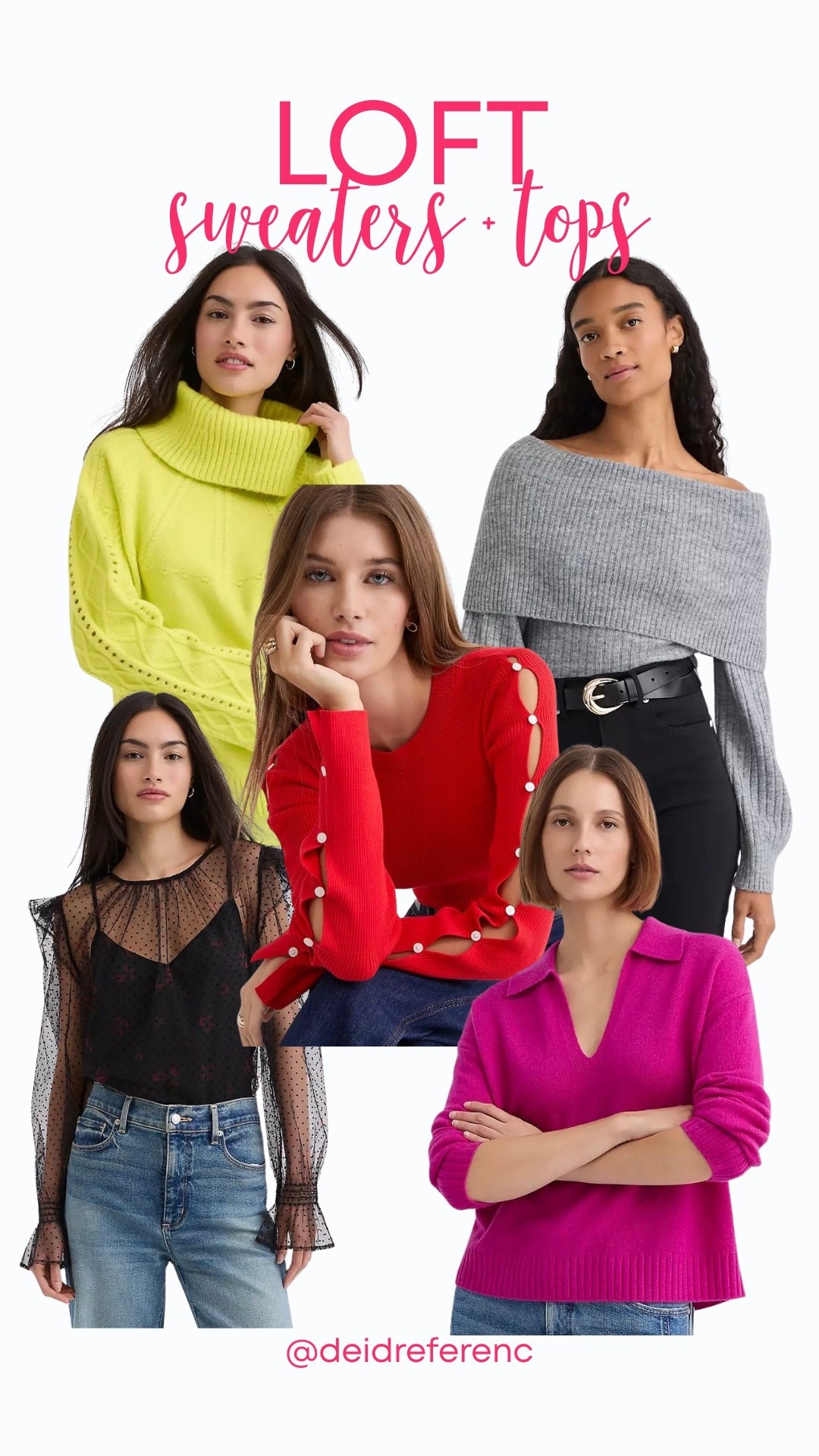 LOT sweaters and tops 

#LTKOver40 #LTKFindsUnder100 #LTKHoliday