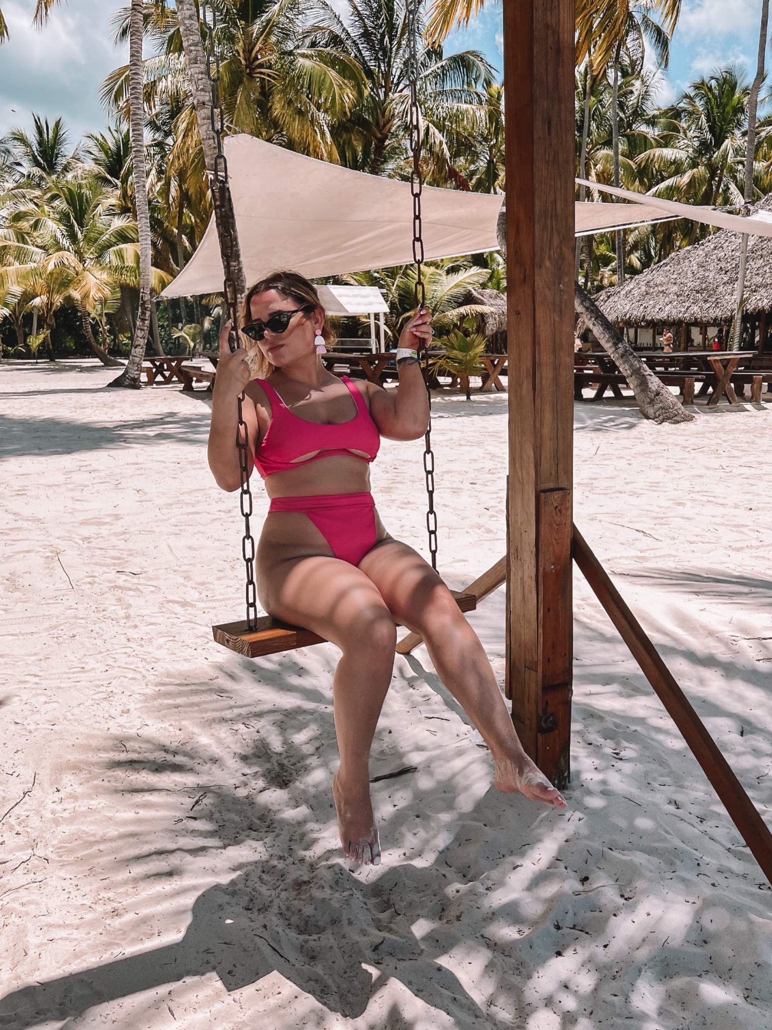 Pink cutout bikini 💕👙

#LTKunder100 #LTKunder50 #LTKswim