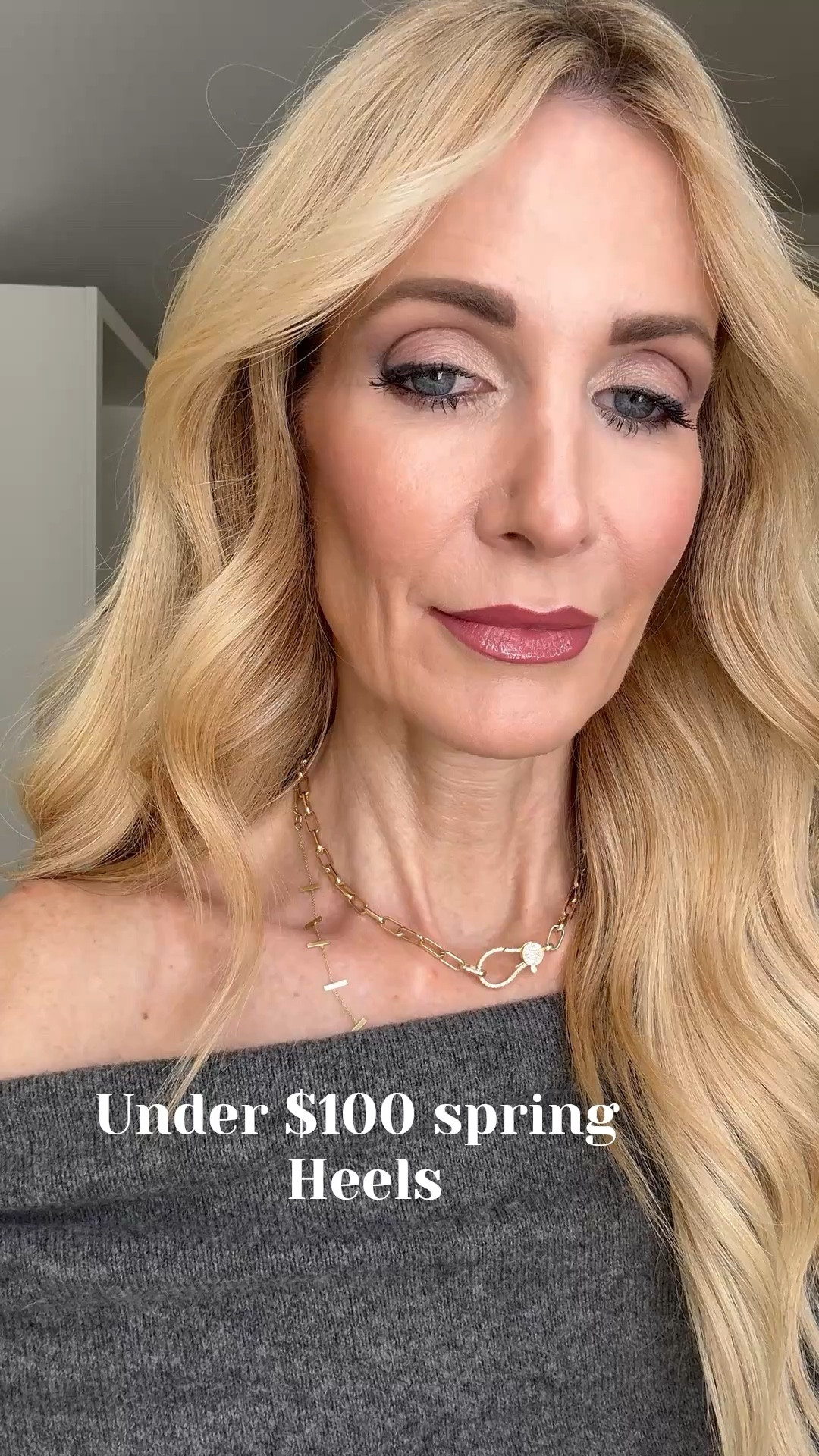 This flattering sweater dress with off-the-shoulder styling paired with chic ivory heels is such a perfect spring outfit for date night or a girls night out. The dress is soft, comfortable, and so easy to wear while these Steve Madden heels look designer and are so loved for their comfort and price point 🤍 I’m wearing an XS in the dress and it fits TTS.
 

 #LTKootd #LTKSeasonal #LTKOver40