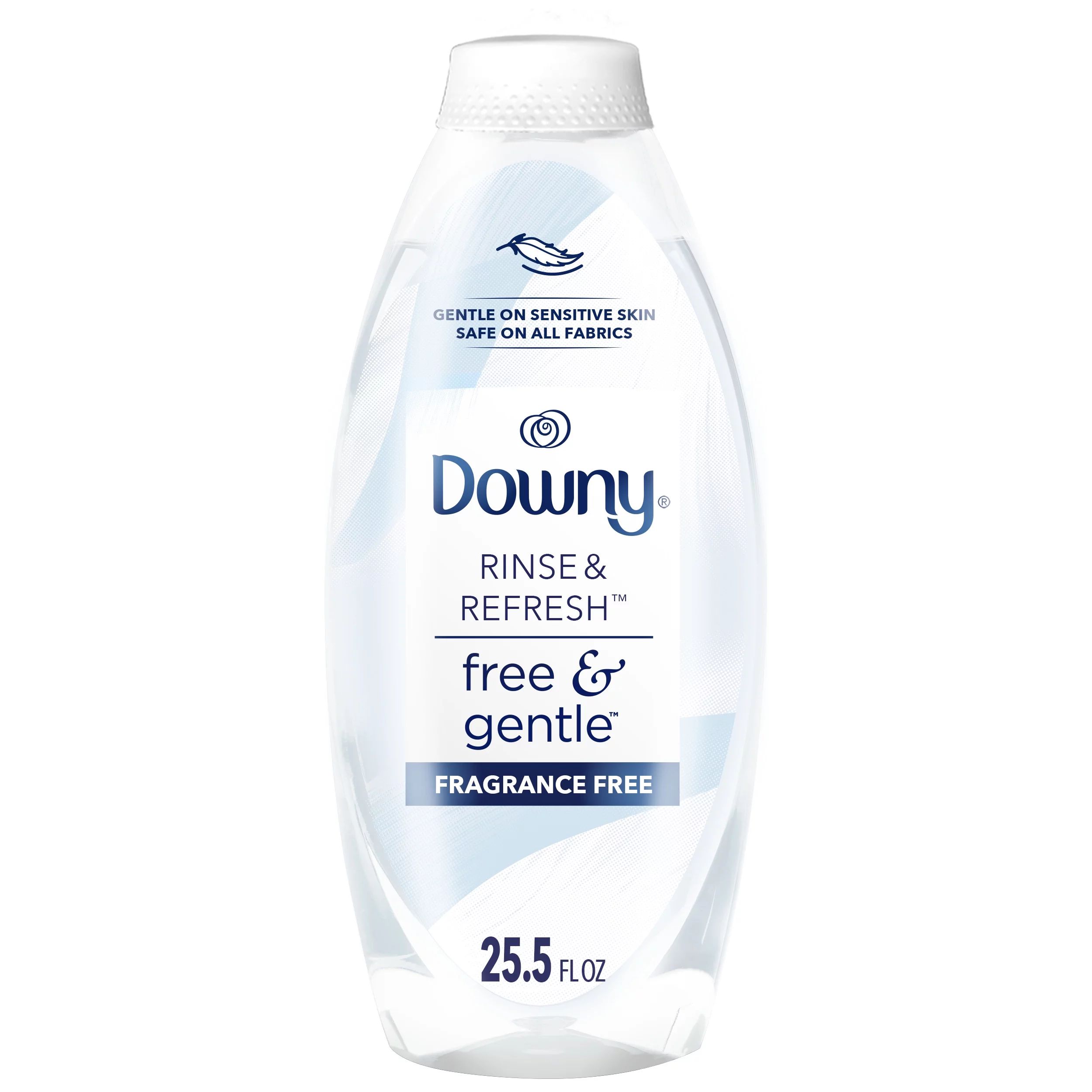 Downy Rinse & Refresh Free & Gentle Laundry Odor Remover and Fabric Softener, Fragrance Free, 25.... | Walmart (US)