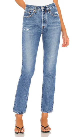 501 Straight in Athens Dark | Revolve Clothing (Global)