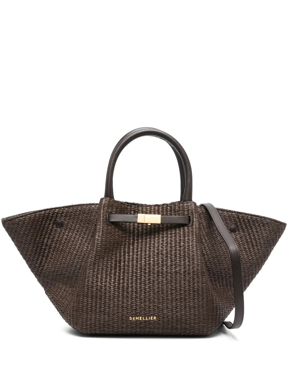 DeMellier Midi New York Tote Bag | Brown | FARFETCH UK | Farfetch Global