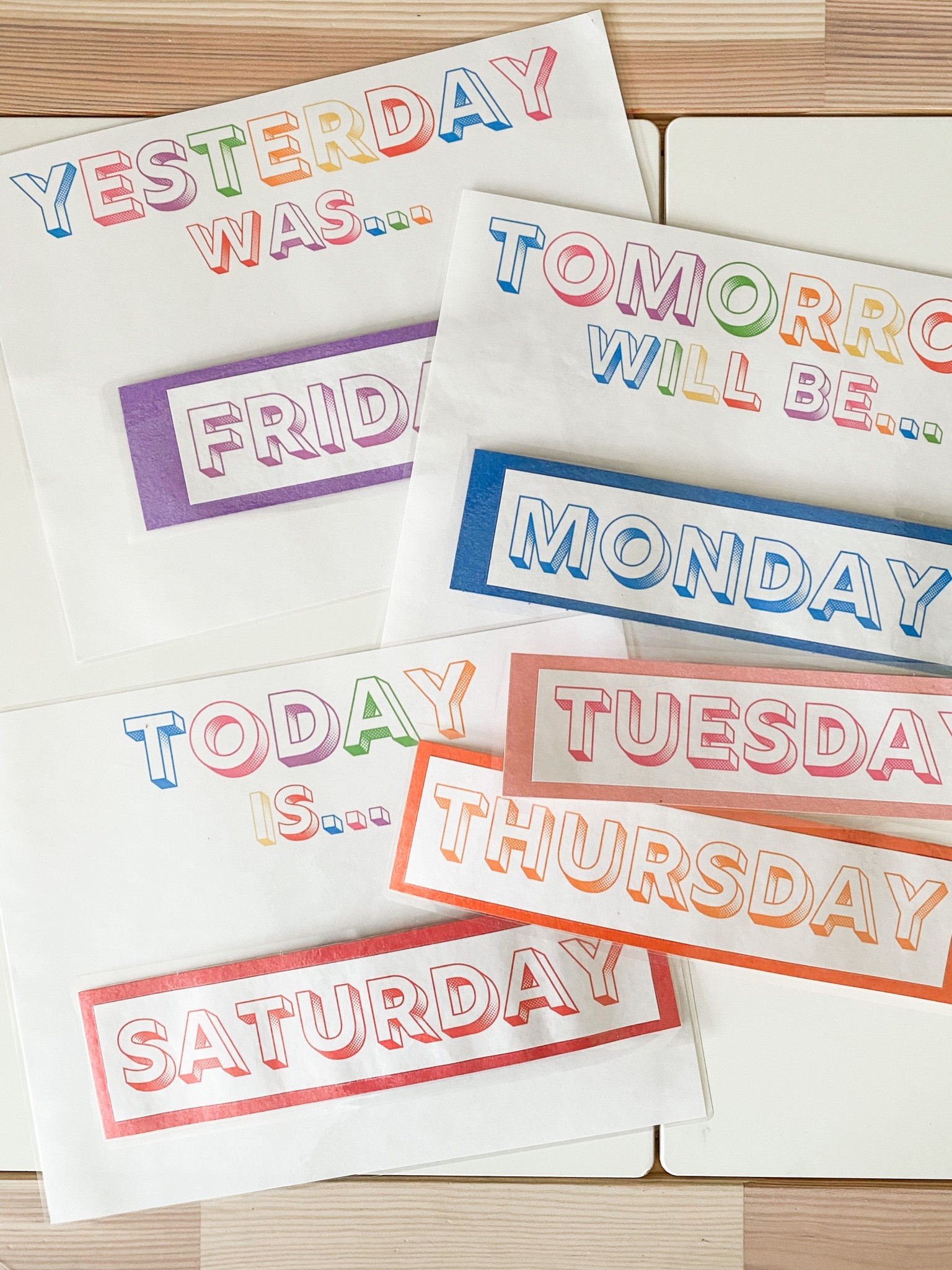 DIY kids crafts - days of the week 

Preschool crafts, preschool learning, pre-k activities, toddler learning activities, sensory activities, kids calendar, lamination, classroom prep, back to school prep, teacher prep, diy kids crafts, homeschool classroom, circle time activities 

#ltkbts #ltkhome 

#LTKkids #LTKfamily #LTKunder50