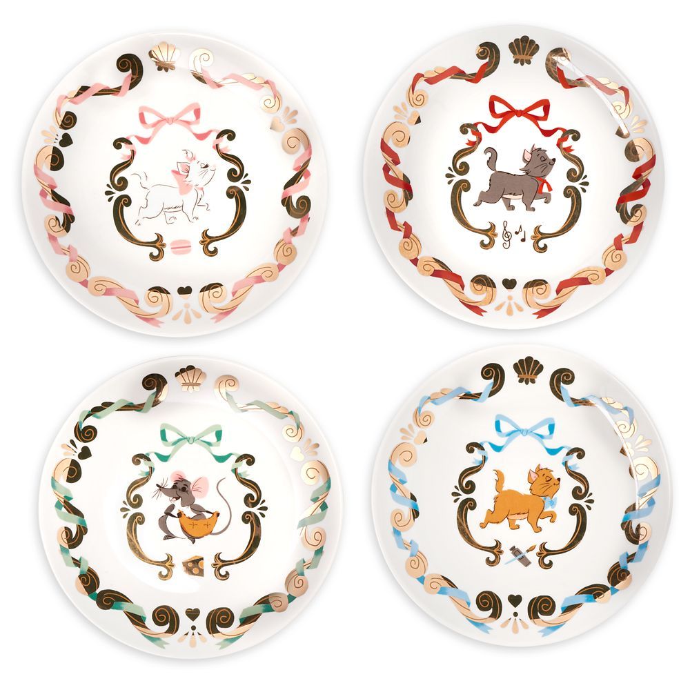 The Aristocats Plate Set by Ann Shen | Disney Store