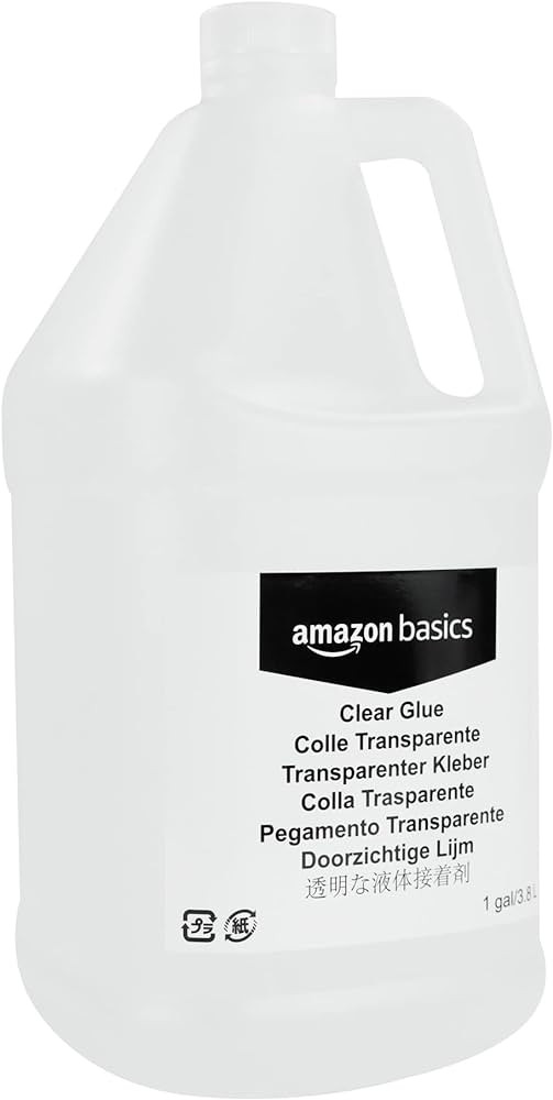 Amazon Basics All Purpose Washable School Clear Liquid Glue - Great for Making Slime, 1 Gallon | Amazon (US)
