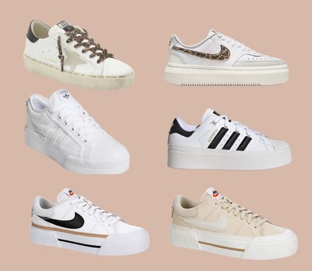 Platform sneaker favorites! The perfect casual fall shoes available in many different colors/styles!

#LTKshoecrush
