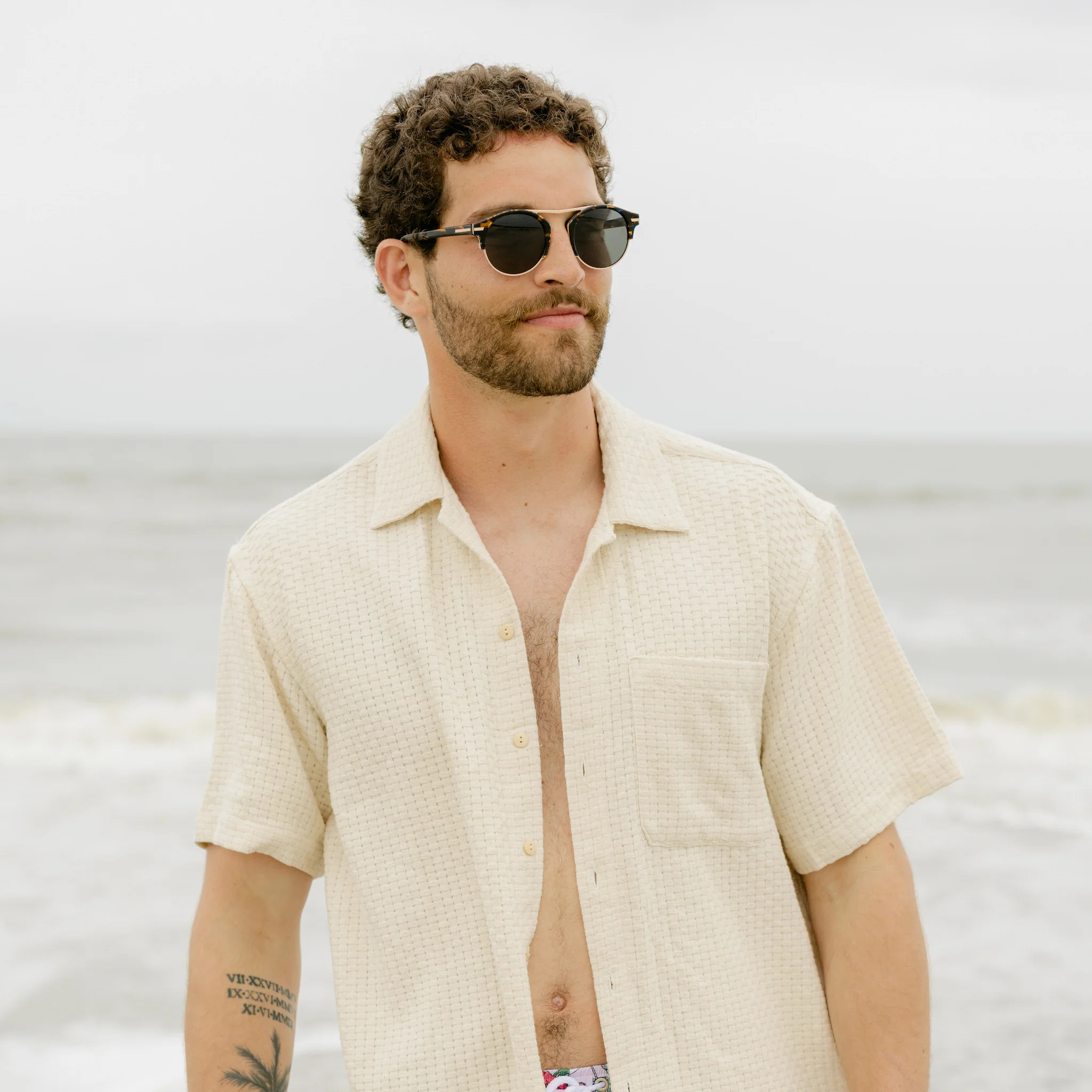 The Thatch Me If You Can - Camp Collar Short Sleeve Shirt | Kenny Flowers