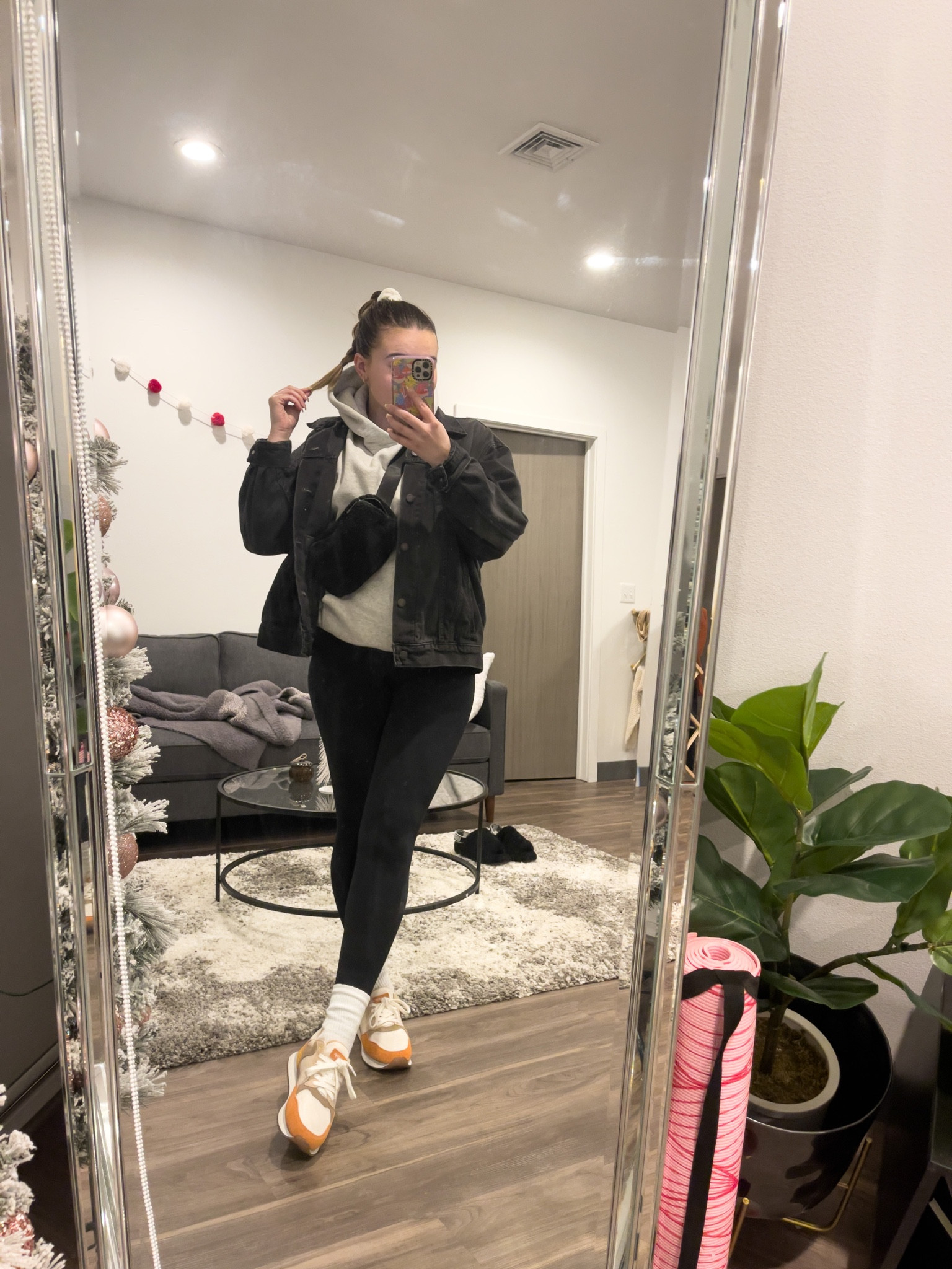 Casual athleisure outfit idea! Featuring a girlfriend collective workout jumpsuit 

I’m wearing a men’s XL jacket, M hoodie and jumpsuit with a size 9 sneaker 

#LTKstyletip #LTKSeasonal #LTKunder100