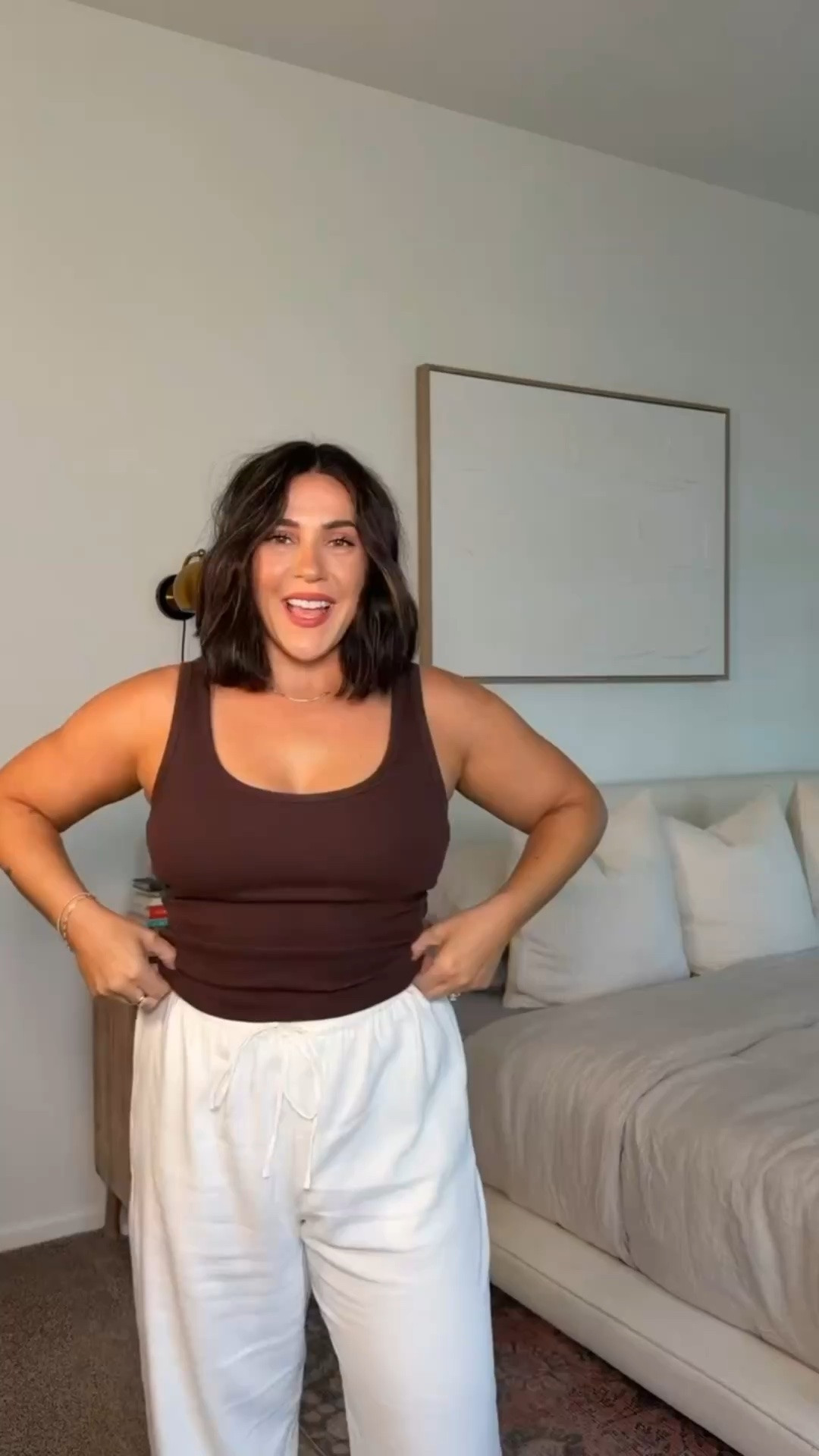 On major sale! Stack code AFSUMMER! The best linen pants, double lined and so comfy. Bra free tank! Size M in both

#LTKootd #LTKSaleAlert #LTKSeasonal