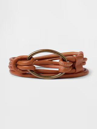 Vegan Leather Tie Belt | Gap (US)