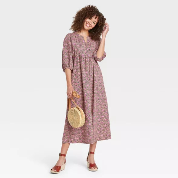 Women's Balloon Long Sleeve Dress - Universal Thread™ | Target