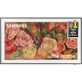 SAMSUNG 65-Inch Class QLED 4K LS03D The Frame Series Quantum HDR Smart TV w/Dolby Atmos, Art Mode... | Amazon (US)