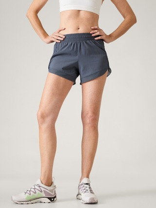 Mesh Racer Run Short | Athleta
