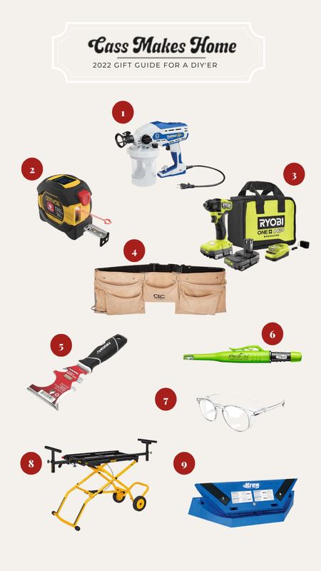 DIY tools gift guide 

#LTKGiftGuide