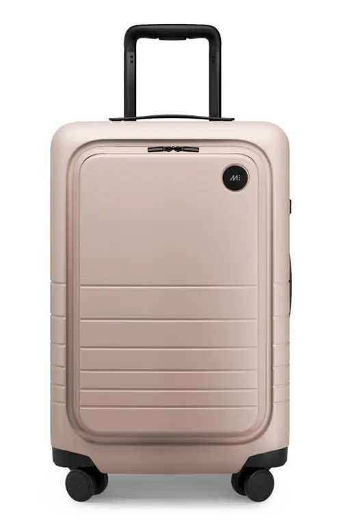 Monos 23-Inch Carry-On Pro Plus Spinner Luggage in Rose Quartz at Nordstrom | Nordstrom