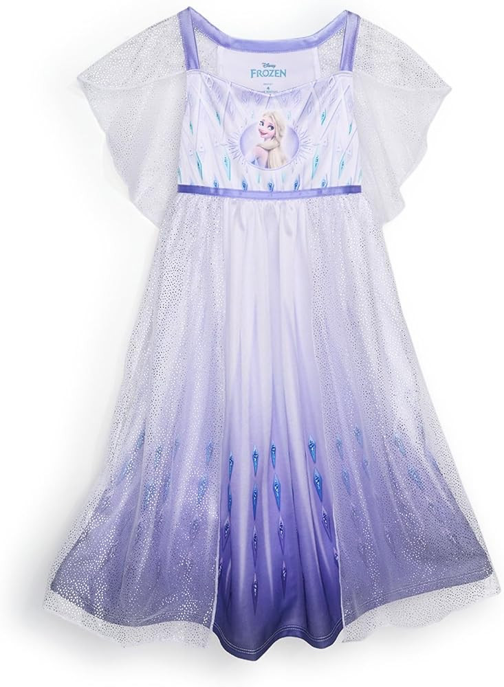 Disney girls Frozen Fantasy Gown Nightgown | Amazon (US)