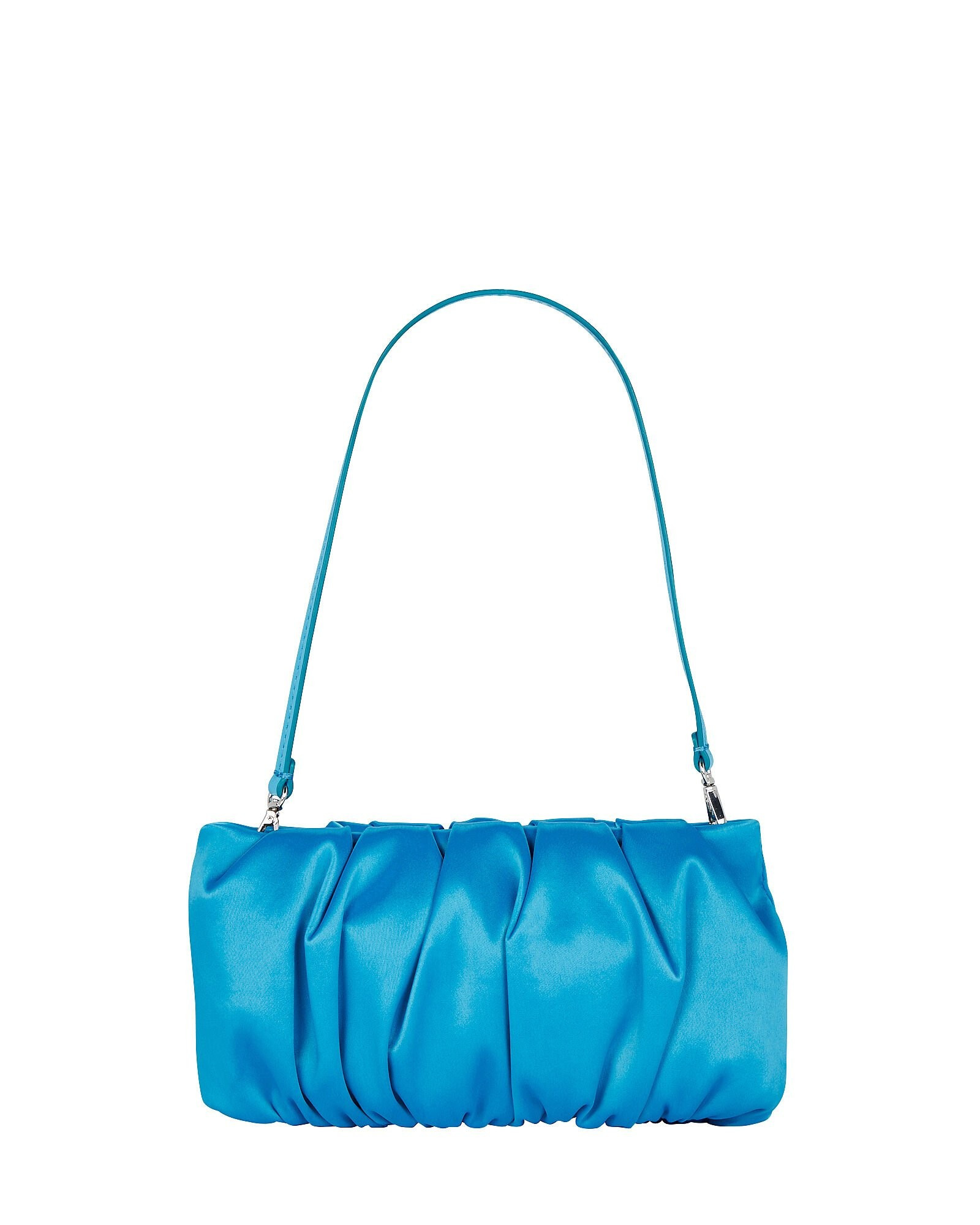 Bean Ruched Satin Bag | INTERMIX